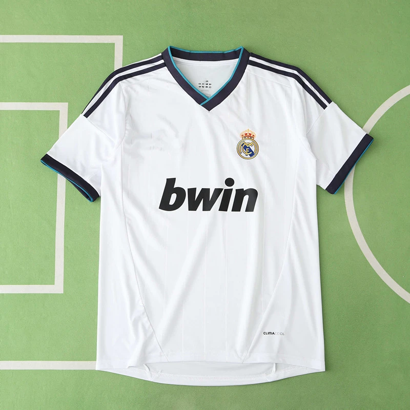 97ceb0b453 1213 season Real Madrid CF home retro Fan version - Image 1