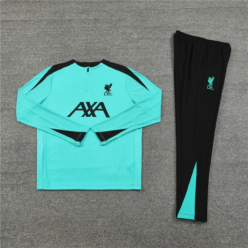 acf6ee27f2 2425 Liverpool F.C. Lake Blue Training suit set Player version - Image 1