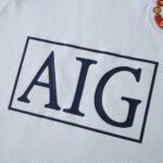 0809 Manchester United F.C. away retro Kids kit - Image 3