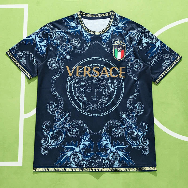 c8b2ae2231 23-24 Italy Blue special edition Fan version - Image 1
