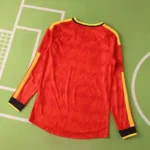 2026 FIFA World Cup Belgium home Long sleeved Player version - Image 2