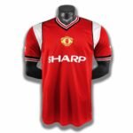 1985 Manchester United Home Retro Fan version