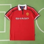 1998 season Manchester United F.C. home  retro Fan version