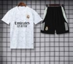 2526 season Real Madrid CF Training clothes suit Short sleeve Fan version - 图片 2