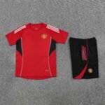 2526 season Manchester United F.C. Training clothes suit Short sleeve Fan version - Image 9